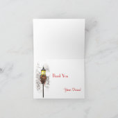 冷ややかな町のサンキューカード サンキューカード (内部)