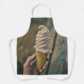 冷カッコいい凍アイスクリーム エプロン (正面)
