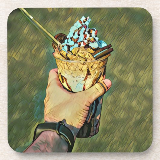 冷カッコいい凍アイスクリーム コースター (正面)