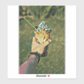 冷カッコいい凍アイスクリーム シール (シート)