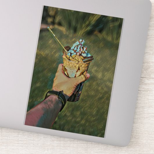 冷カッコいい凍アイスクリーム シール (詳細)