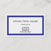 冷クール色 名刺 (裏面)