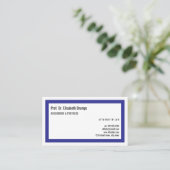 冷クール色 名刺 (スタンド正面)