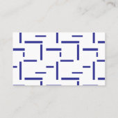 冷クール色 名刺 (裏面)