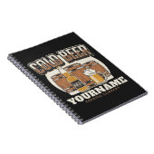 冷パーソナライズされたビールオークバレル醸造所 ノートブック (右側)