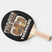 冷パーソナライズされたビールオーク樽醸造業  卓球ラケット (横)