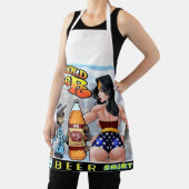 冷ビール冷ビールシャツ エプロン (インサイチュ)