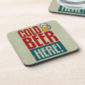 冷ビール コースター (左側)