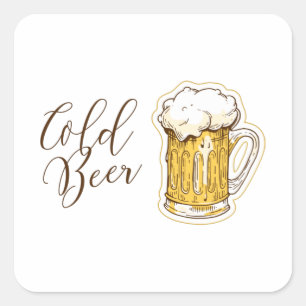 冷ビール スクエアシール