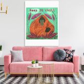 冷保える キャンバスプリント (インサイチュ (リビング))