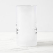 冷保静で取り扱いが楽なビールグラスマグ フロストグラスビールジョッキ (中央)