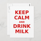 冷保静に飲む ポストカード (正面/裏面)