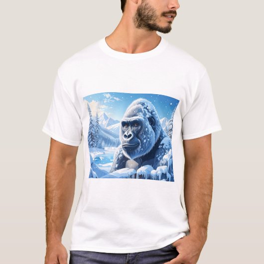 冷凍ゴリラ Tシャツ (正面)