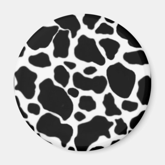 冷凍庫に牛 マグネット (正面)