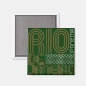 冷凍庫のためにIpanema Rio マグネット (正面/裏面)