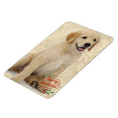 冷凍機マグネットペットの写真テンプレートクリスマス マグネット (左側)