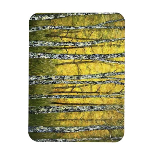 冷凍機マグネット – アカディア樺の木の森 マグネット (縦)