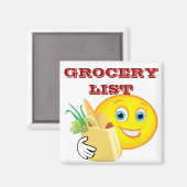 冷凍機マグネット、食料品 マグネット (正面/裏面)