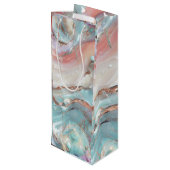 冷却された旋回 ワインギフトバッグ (裏面アングル)