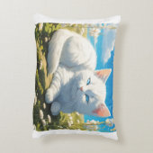 冷却ジェルメモリーフォーム枕。 アクセントクッション (裏面(縦))