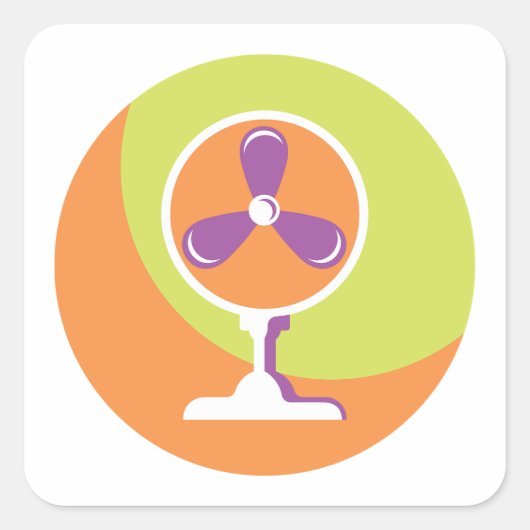 冷却ファン スクエアシール (正面)