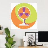 冷却ファン ポスター (ホームオフィス)