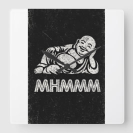 冷却ブッダMHMM壁時計 スクエア壁時計