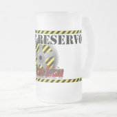 冷却剤の貯蔵所-移動式装甲部 フロストグラスビールジョッキ (正面右)