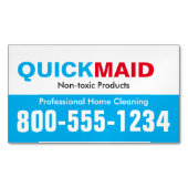 冷却装置のための女中の名刺 マグネット名刺 (正面)