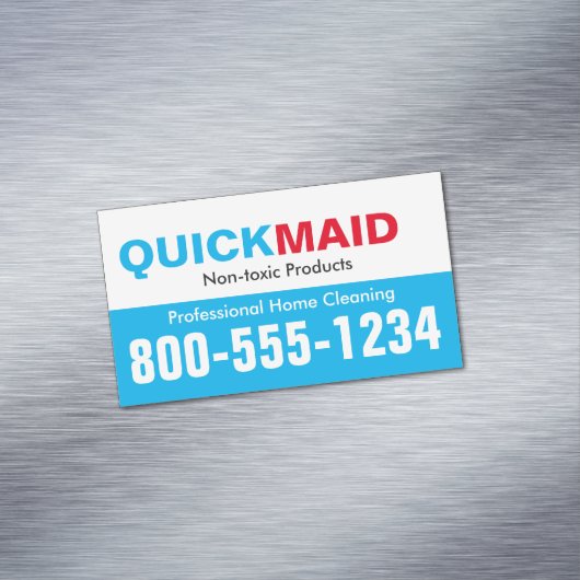 冷却装置のための女中の名刺 マグネット名刺 (インサイチュ)