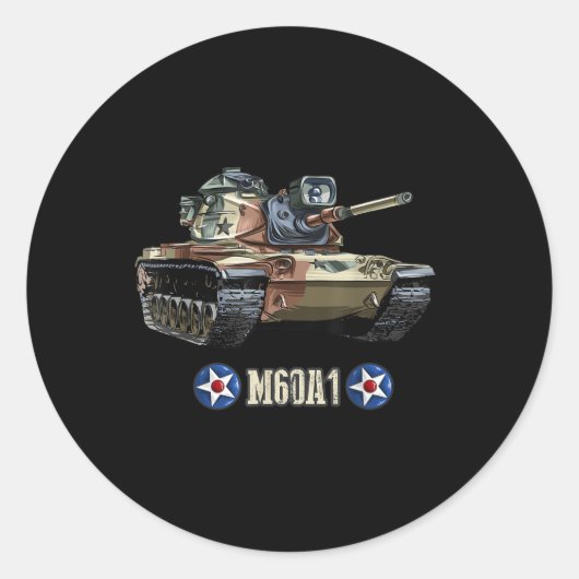 冷戦アメリカM60a1重戦車 ラウンドシール (正面)