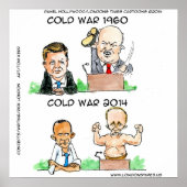 冷戦ウクライナ・ロシアとアメリカのポスおもしろいター ポスター (正面)