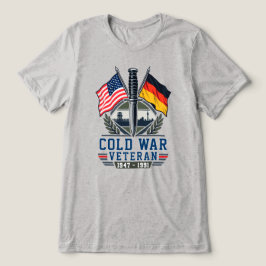 冷戦ベテラン USA ドイツ ベルリン トライブレンドTシャツ