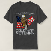 冷戦退役軍人平和維持部隊 Tシャツ (デザイン正面)