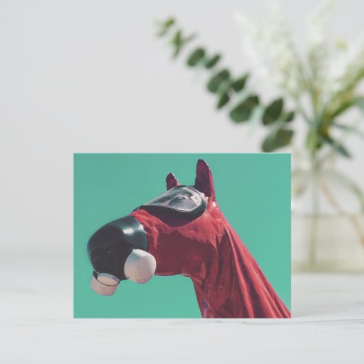 冷戦馬 ポストカード (スタンド正面)