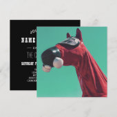 冷戦馬 招待状 (正面/裏面)