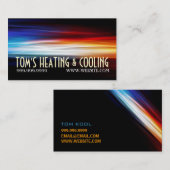 冷暖房冷却交流 名刺 (正面/裏面)