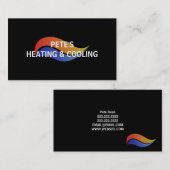 冷暖房冷却名刺 名刺 (正面/裏面)