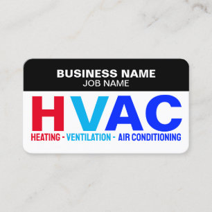 冷暖房冷却HVAC 名刺