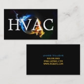 冷暖房名刺 名刺 (正面/裏面)