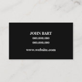 冷暖房名刺 名刺 (裏面)