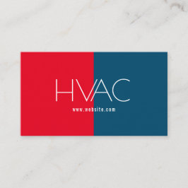 冷暖房空調空調設備事業 名刺