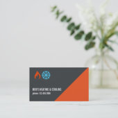 冷暖房 名刺 (スタンド正面)