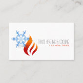 冷暖房、空調HVAC 名刺 (正面)