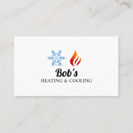 冷暖房、空調HVAC 名刺