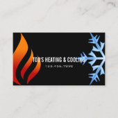 冷暖房、空調HVAC 名刺 (正面)