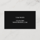 冷暖房、空調HVAC 名刺 (裏面)