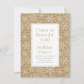 冷来冷クリスマス企業のパーティー シーズンカード (正面)