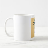 冷気はっきりしたハート記号 コーヒーマグカップ (左)