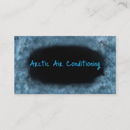 冷気調節名刺 名刺 (正面)
